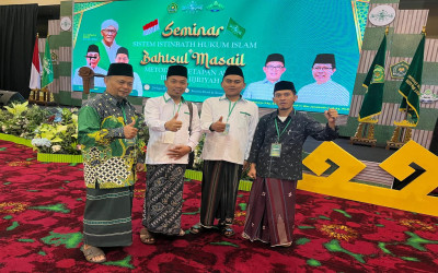 Pengurus Cabang Nahdlatul Ulama (PCNU) Pontianak Ikuti Seminar Sistem Istimbath Hukum dan Bahtsul Masail